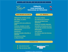 Tablet Screenshot of cevennes.com